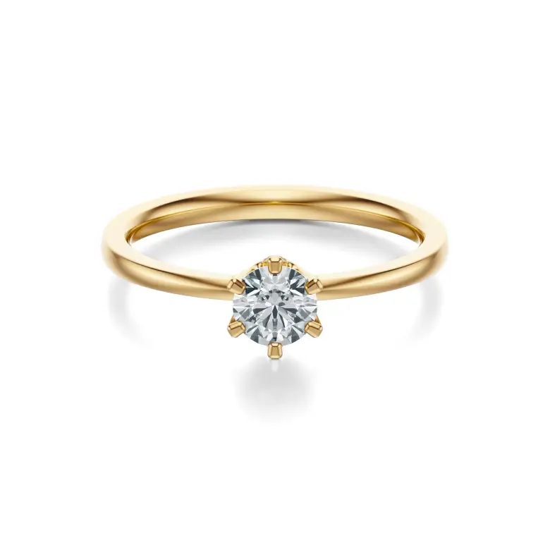 Pierścionek diament